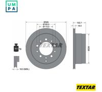 2x BRAKE DISC 92172803 FOR LEXUS TOYOTA LAND/CRUISER/100 2UZ-FE 4.7L 8cyl LX