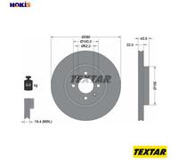 Textar 92239303 Brake Disc
