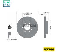2x BRAKE DISC 92301003 FOR MERCEDES-BENZ eSPRINTER/Van OM 654.920 2.0L 4cyl 3.0L