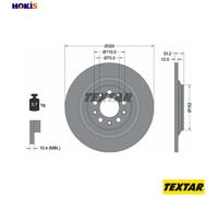 TEXTAR 92304103 Brake disc
