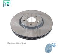 Pair of Front Brake Disc Fits Mitsubishi Lancer Blue Print ADC44371