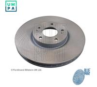 Blueprint Brake Disc Front Coated 321mm Diameter Fits Hyundai ix55 Santa Fe