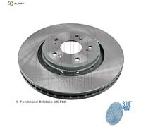 2x Brake Discs Pair Vented fits HONDA CR-V Mk4 RE 2.2D Front 12 to 15 N22B4 Set