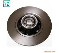 2x BRAKE DISC B130464 FOR RENAULT TRAFIC/II/Platform/Chassis/Van/Bus OPEL