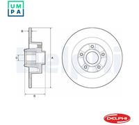 2x BRAKE DISC BG9135RS FOR RENAULT K9K 846 1.5L M9R816/828/820/845/754 2.0L 4cyl