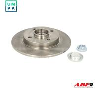 2x BRAKE DISC C4C017ABE FOR PEUGEOT 307/Break/CC/SW CITROEN KFU8HZ /8HX 1.4L 307