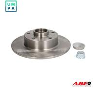 2x BRAKE DISC C4R027ABE FOR RENAULT MEGANE/III/Hatchback H5F408/400 1.2L 4cyl