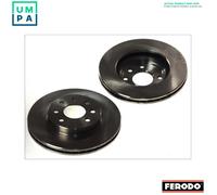 2x BRAKE DISC DDF175C FOR VW GOLF//Cabriolet/III/Mk QUANTUM POLO CARAT SEAT