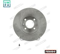 2x BRAKE DISC DDF205 FOR VW PANEL/II/Box/Body/MPV VAN GOLF/Mk/III/Cabriolet 1.8L