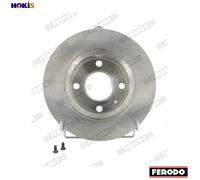 2x BRAKE DISC DDF875 FOR SKODA FORMAN/Forman FAVORIT/Pickup FELICIA/Cube/Van/