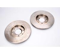 2X Brake disc DELPHI BG3421 for CITROEN C2 (JM_) 1.4 2003-2005