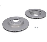2X Brake disc DELPHI BG4093C for FIAT SEDICI (189_) 1.9 2006-2011