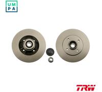 2x BRAKE DISC DF2706BS FOR RENAULT CLIO/Mk/II LUTECIA MEGANE/Cabriolet/Coach