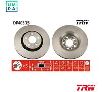 Front Brake Disc Volvo:S60 I 1,V70 II 2,S80 I 1,I 1,XC70 CROSS COUNTRY 274559