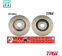 TRW DF4064 Brake disc