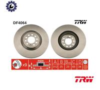 2x BRAKE DISC DF4064 FOR SKODA OCTAVIA/Combi VW NEW/BEETLE GOLF/IV/Mk BORA 1.8L