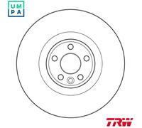 TRW DF4073S Brake disc