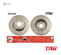 TRW DF4264 Brake Disc for MERCEDES-BENZ,MERCEDES-BENZ (BBDC)