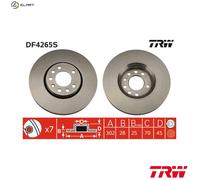 TRW DF4265S Brake disc