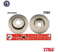 2x BRAKE DISC DF4392S FOR BMW X3/SAV/E83 N47D20C/A N46B20B M47D20 2.0L 4cyl 2.5L