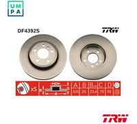 TRW DF4392S Brake disc