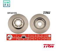 TRW DF4415S Brake disc