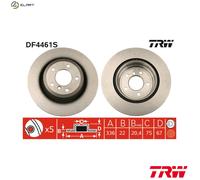 TRW DF4461S Brake disc
