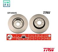TRW DF4464S Brake disc