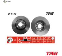 TRW DF4470 Brake Disc for AUDI,AUDI (FAW)