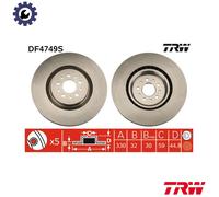 TRW DF4749S Brake Disc for ALFA ROMEO