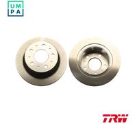 2x BRAKE DISC DF4750 FOR PEUGEOT MANAGER/Bus/Platform/Chassis/Van BOXER FIAT