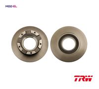 TRW DF4821S Brake disc