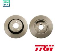 2x BRAKE DISC DF4891 FOR BMW Z8/Roadster/E52 7/E38 ALPINA ROADSTERV8 4.9L 8cyl