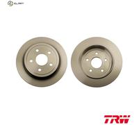 TRW Brake Disc DF4914S Rear – Fits Jeep Commander