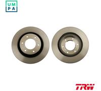 2x BRAKE DISC DF4943S FOR MITSUBISHI PAJERO/SHOGUN/IV/Van MONTERO/SUV 3.2L 4cyl