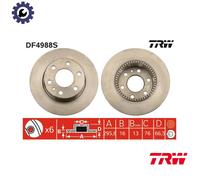 TRW DF4988S Brake Disc for ,IVECO