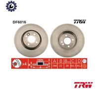 TRW DF6016 Brake disc