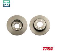 2x BRAKE DISC DF6143S FOR BMW B38B15A 1.5L 3cyl 4 F32, F82 N47D20C B47D20 2.0L