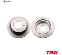 1X Brake disc TRW DF6191S for KIA SORENTO I (JC) 2.5 2002-2011
