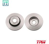 2x BRAKE DISC DF6195S FOR MERCEDES-BENZ M 271.860 1.8L 4cyl E-CLASS 3.5L 6cyl