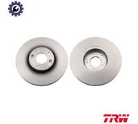 2x BRAKE DISC DF6222 FOR HYUNDAI SANTA/FE/II D4EB 2.2L 4cyl SANTA FE II 2.7L
