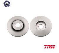 2x BRAKE DISC DF6222 FOR HYUNDAI SANTA/FE/II D4EB 2.2L 4cyl SANTA FE II 2.7L