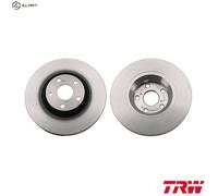 2x BRAKE DISC DF6268 FOR TOYOTA 2AD-FHV/FTV 2.2L 2WW 2.0L 4cyl AVENSIS