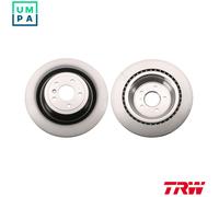 TRW Brake Disc DF6365S - Vented - for Mercedes-Benz M-Class / GL-Class / GLE Coupe - 2x