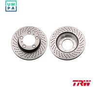 2x BRAKE DISC DF6413S FOR PORSCHE M 97.22 3.4L M97.20/96.25 2.7L 6cyl CAYMAN