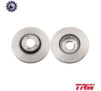 2x BRAKE DISC DF6419 FOR PEUGEOT PARTNER/Box/Body/MPV RIFTER 3008/SUV 308/II