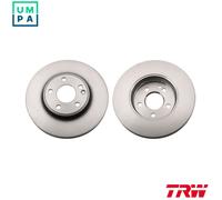 2x BRAKE DISC DF6501 FOR MERCEDES-BENZ GLA-CLASS/SUV B-CLASS OM 651.901 1.8L