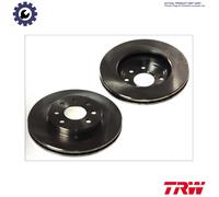 TRW DF6506S Brake disc