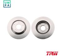 2x BRAKE DISC DF6533 FOR NISSAN MR16DDT 1.6L HR16DE 1.6L 4cyl JUKE