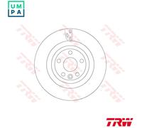 2x BRAKE DISC DF6706S FOR JAGUAR AJ20P4/PT204 2.0L 204DTA/204DTD 2.0L 4cyl 3.0L